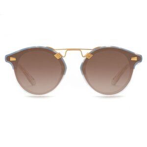 KREWE Eyewear | STL NYLON - Matte Opaline to Crystal Mirrored